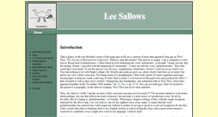 Desktop Screenshot of leesallows.com