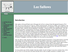 Tablet Screenshot of leesallows.com